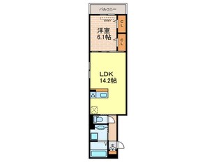 ヴェラ ロホの物件間取画像